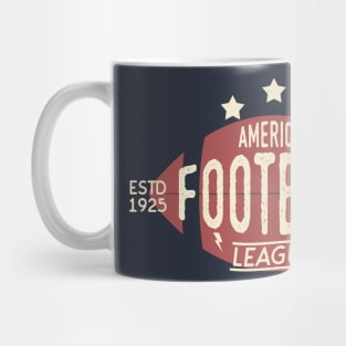 Football league logo. Mug